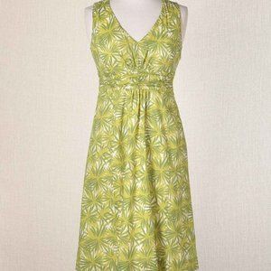 NWOT Boden Everyday Summer Dress WH335 Green Floral Size US 6 UK 10